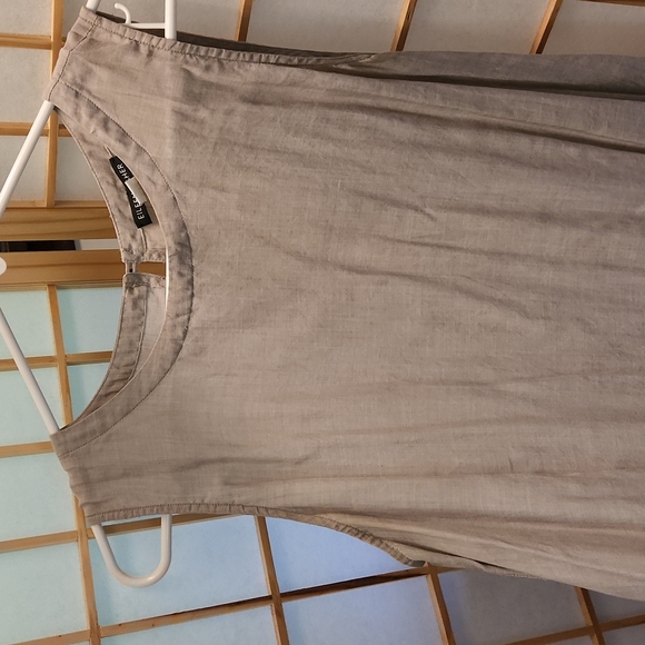 Soft sheer EILEEN FISHER Underpinning dress - Picture 3 of 3